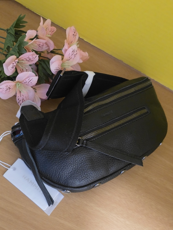 Hammitt Handbags - Hammitt Black  Leather MD Charles Crossbody Bag